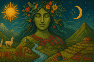 imagen representativa de la pachamama