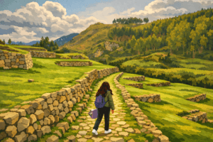 inkilltambo. Fotografía tomada por cebonce y recreada de forma vectorial