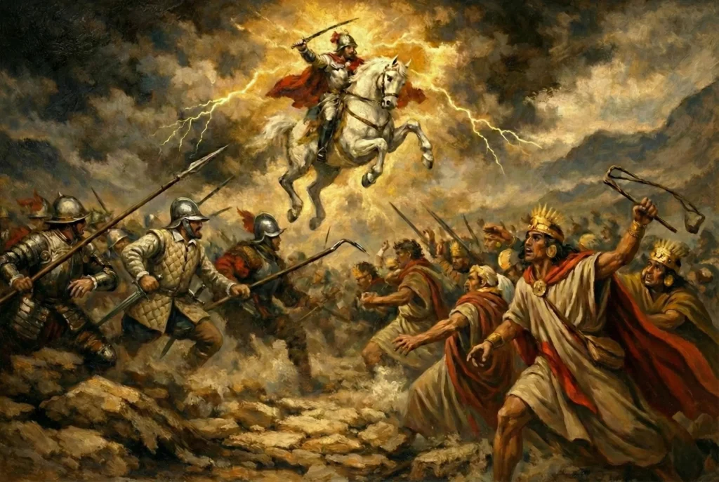 batalla-españoles-incas