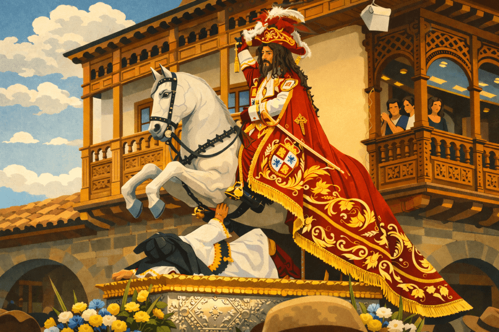 procesión del patrón Santiago, semana santa Santiago