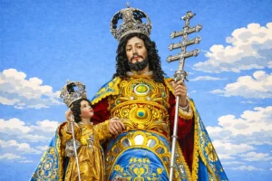 imagen del patrono san josé, imagen de su escultura en cusco