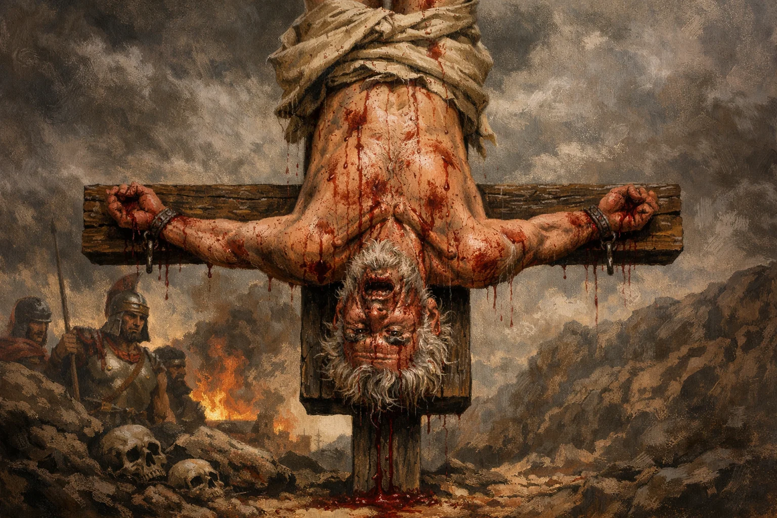 san-pedro-crucificado-wiratrips San pedro crucificado boca abajo por los romanos
