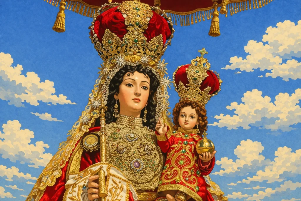 imagen representativa de la virgen purificada